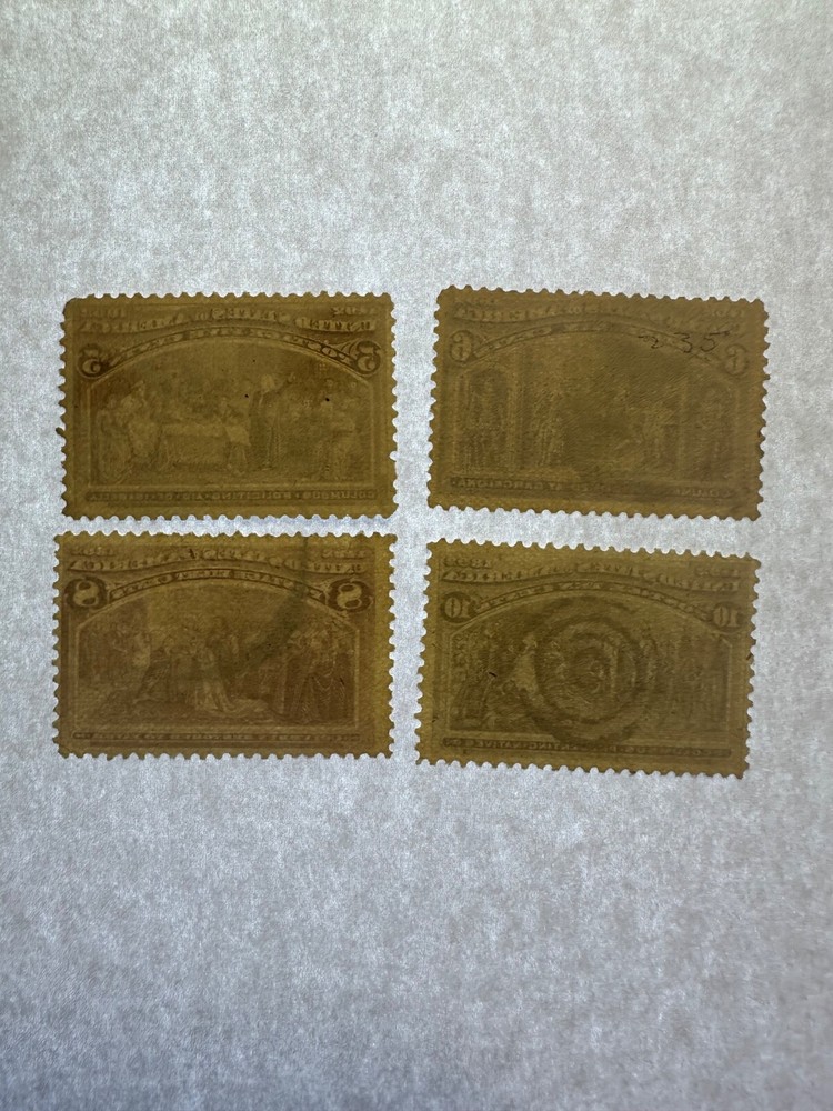 Scott # 230 - 237 2024 Scott Catalogue Value $70.70