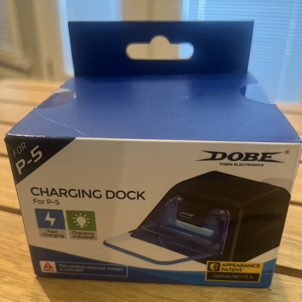 Playstation 5 Controller DUAL Charging Dock LED  Fast Charge Charge Indicator