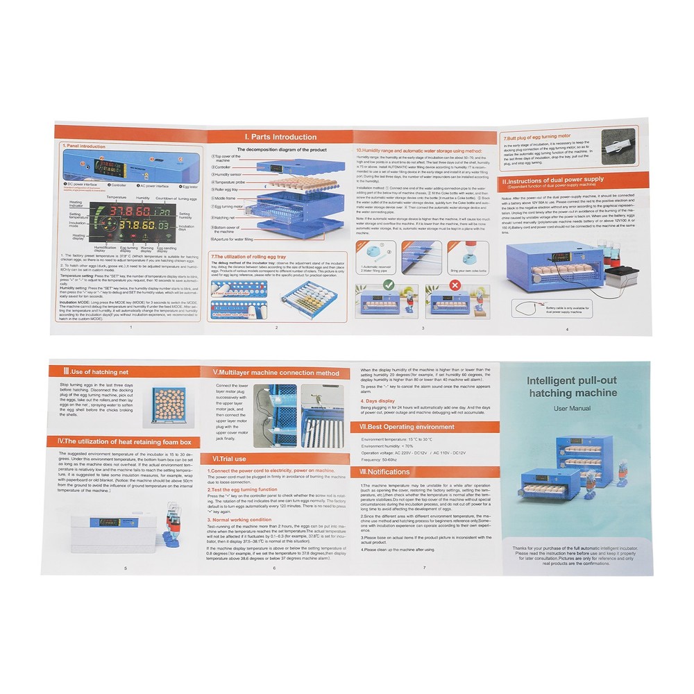 Egg Incubator, Digital Poultry Hatcher Machine, General Purpose Incubator