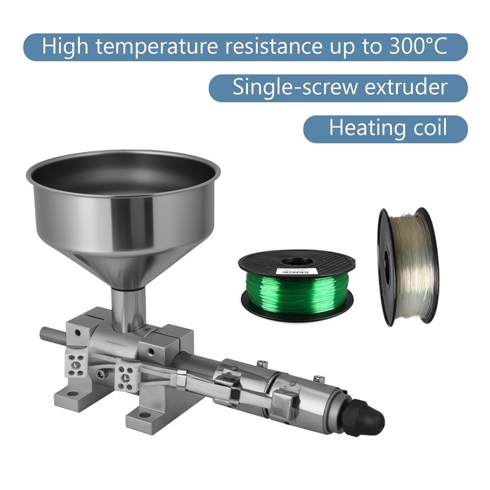 3D Printing Filament Extruder Microplastic Heating Extrusion Processing Machine