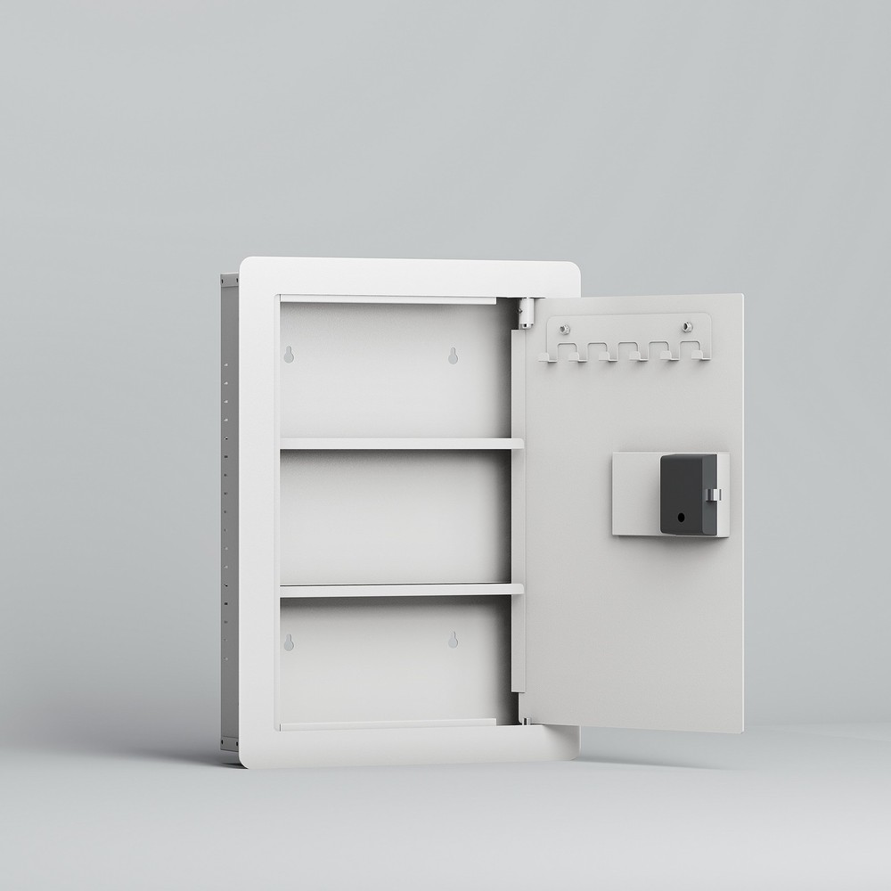 Digital Keypad Wall Hidden Safe Flat Box Fireproof Wall Mount/Embedded Firearms