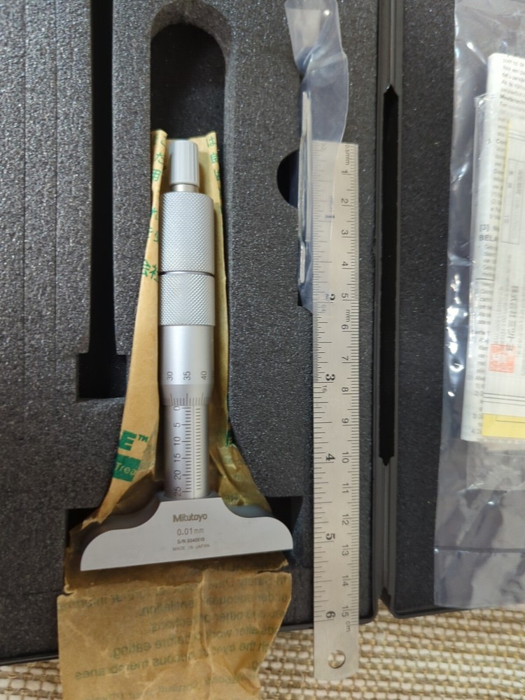 Mitutoyo Mechanical Depth Micrometer