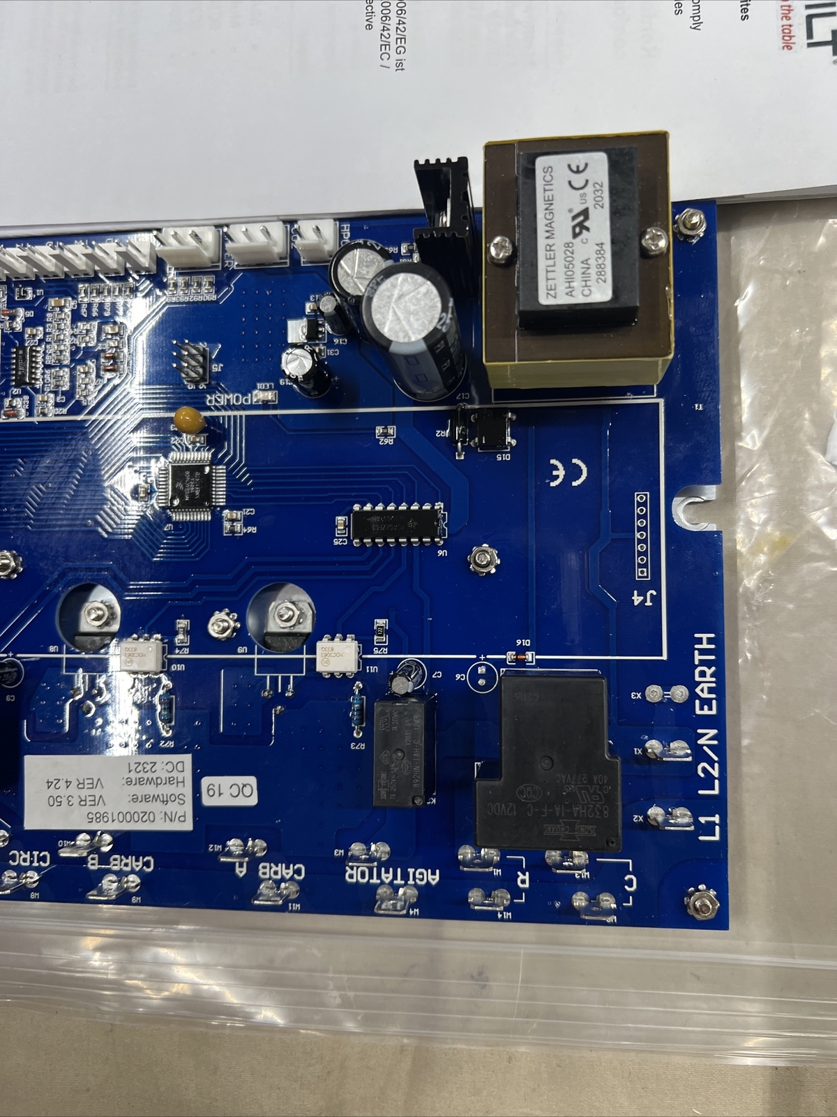 Maxtronic Technologies Manitowoc Ice 020001985 Erc Control Board 0705-101