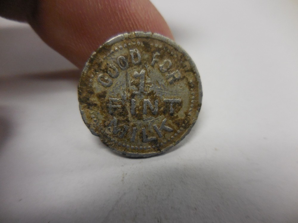 FAY B. MURPHY GOOD FOR 1 PINT MILK TOKEN