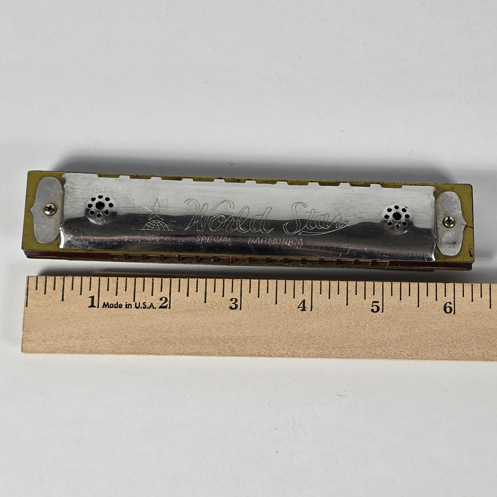 Vintage World Star Harmonica