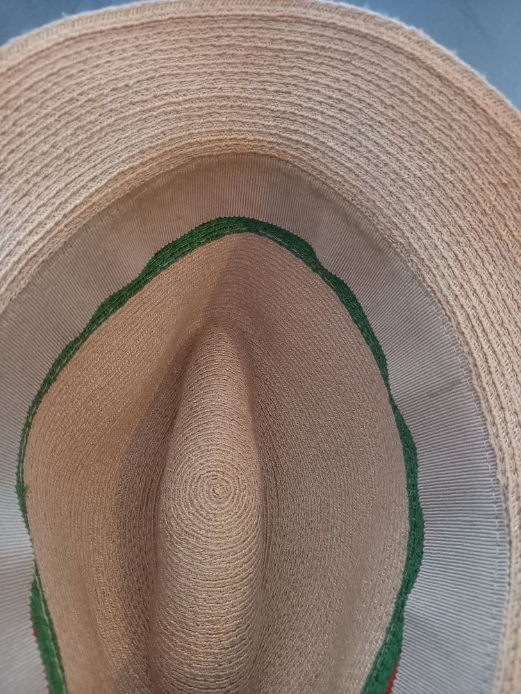 Gucci Raffia Hat Bucket Size M