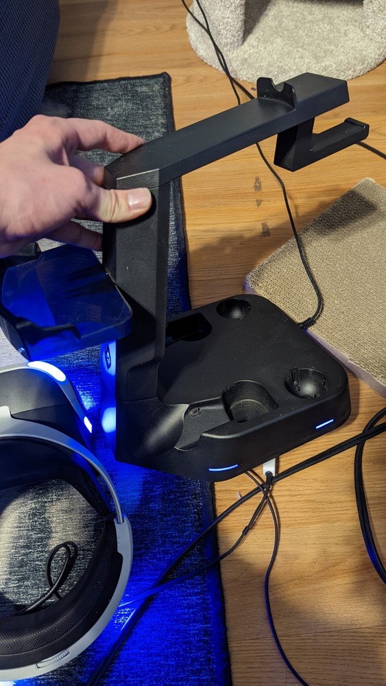 Sony PlayStation VR Headset with Camera, Controllers, and Stand (Tested Working)