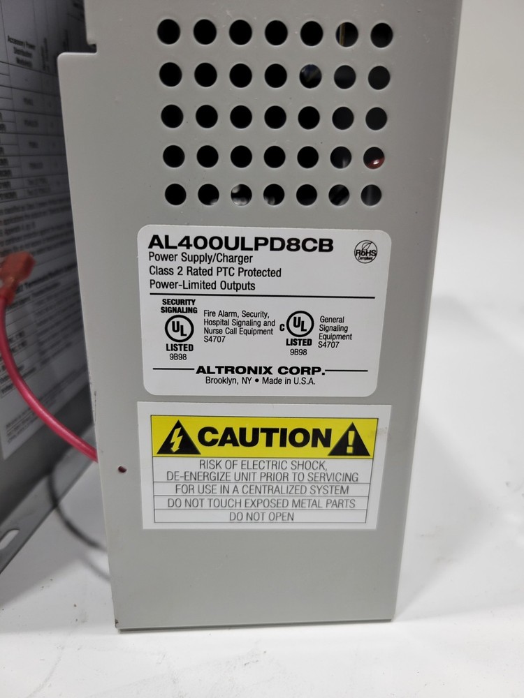 Altronix AL400ULPD8CB Power Supply NEW (Open Box)
