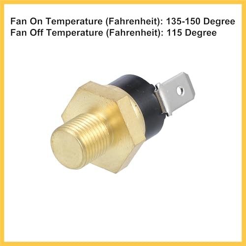 Universal Automotive Radiator Engine Cooling Fan Temperature Thermo Sensor
