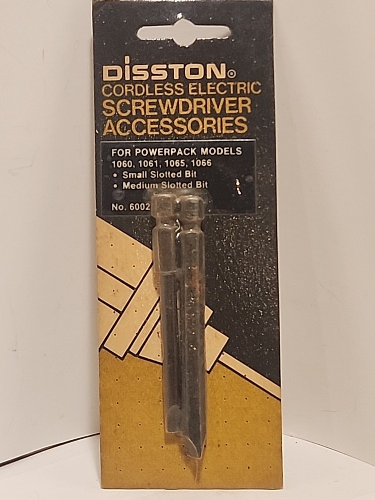 Disston Cordless Electric Screwdriver Bits