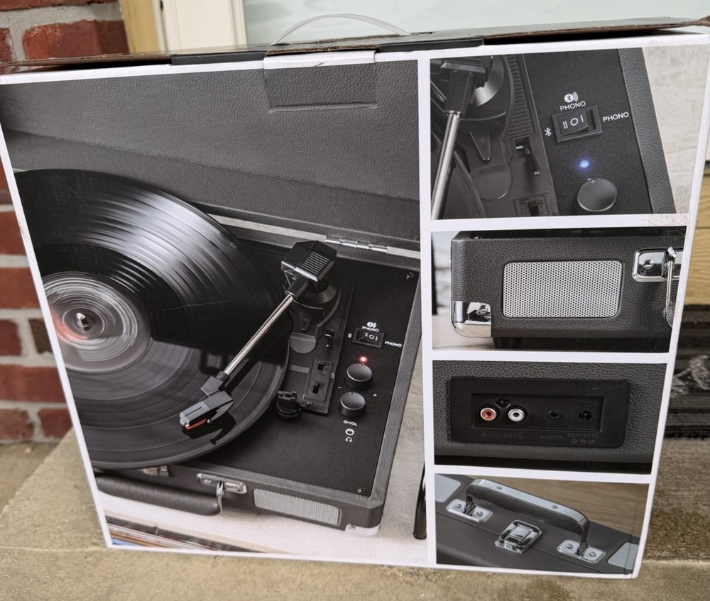 Crosley Cruiser Plus Bluetooth Record Player Portable Turntable Cr8005f-JSG