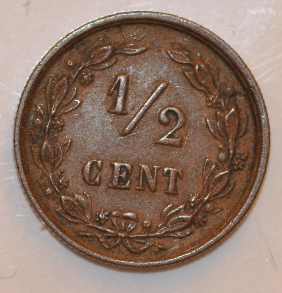 1894 Half Cent Netherlands