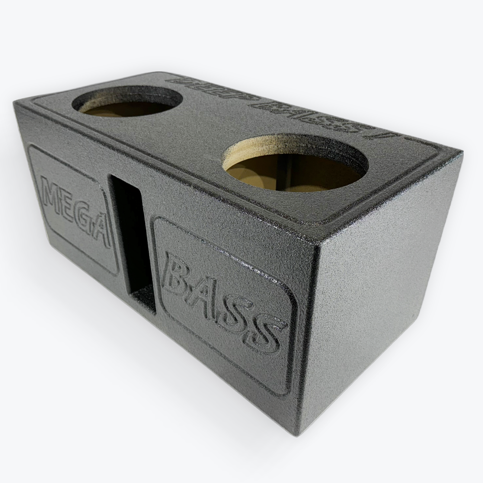 2X8" HEAVY DUTY Series Vented Subwoofer Box Ported Enclosure