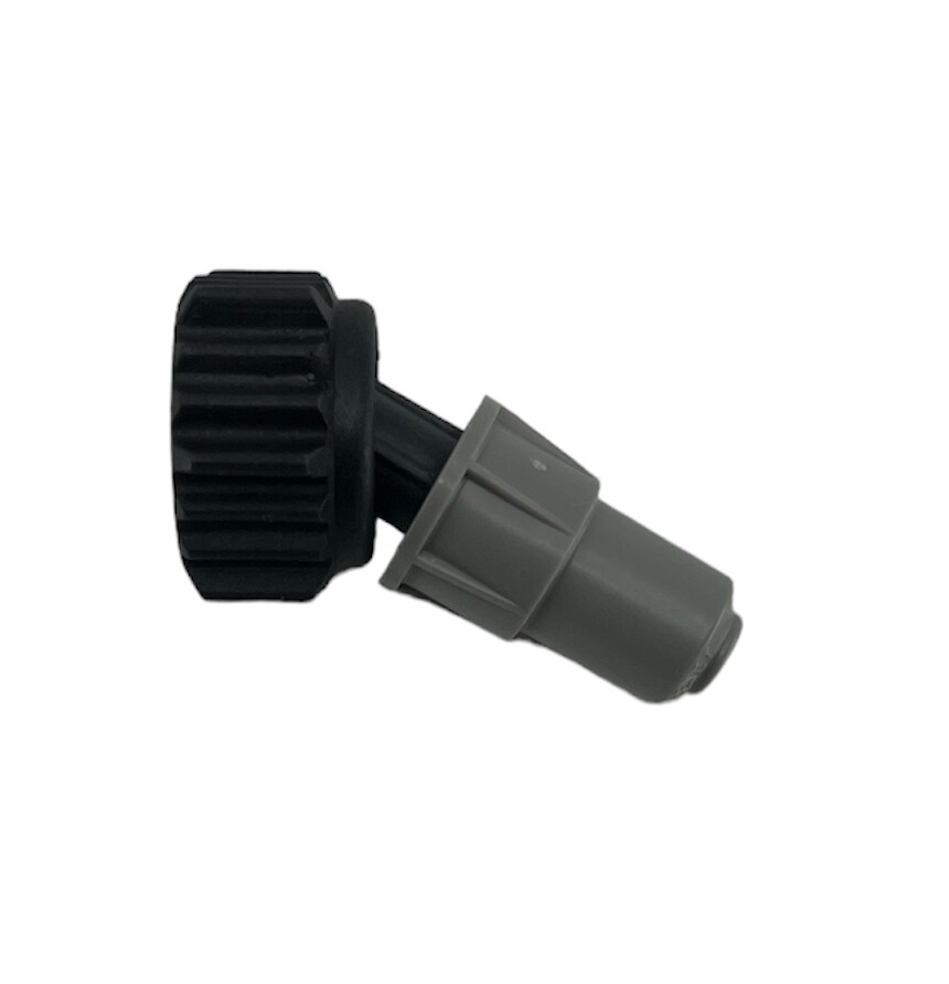 38720-PPB-X8 TeeJet Adjustable Spray Tip, Angled Cone Jet Assembly, Gray Tip