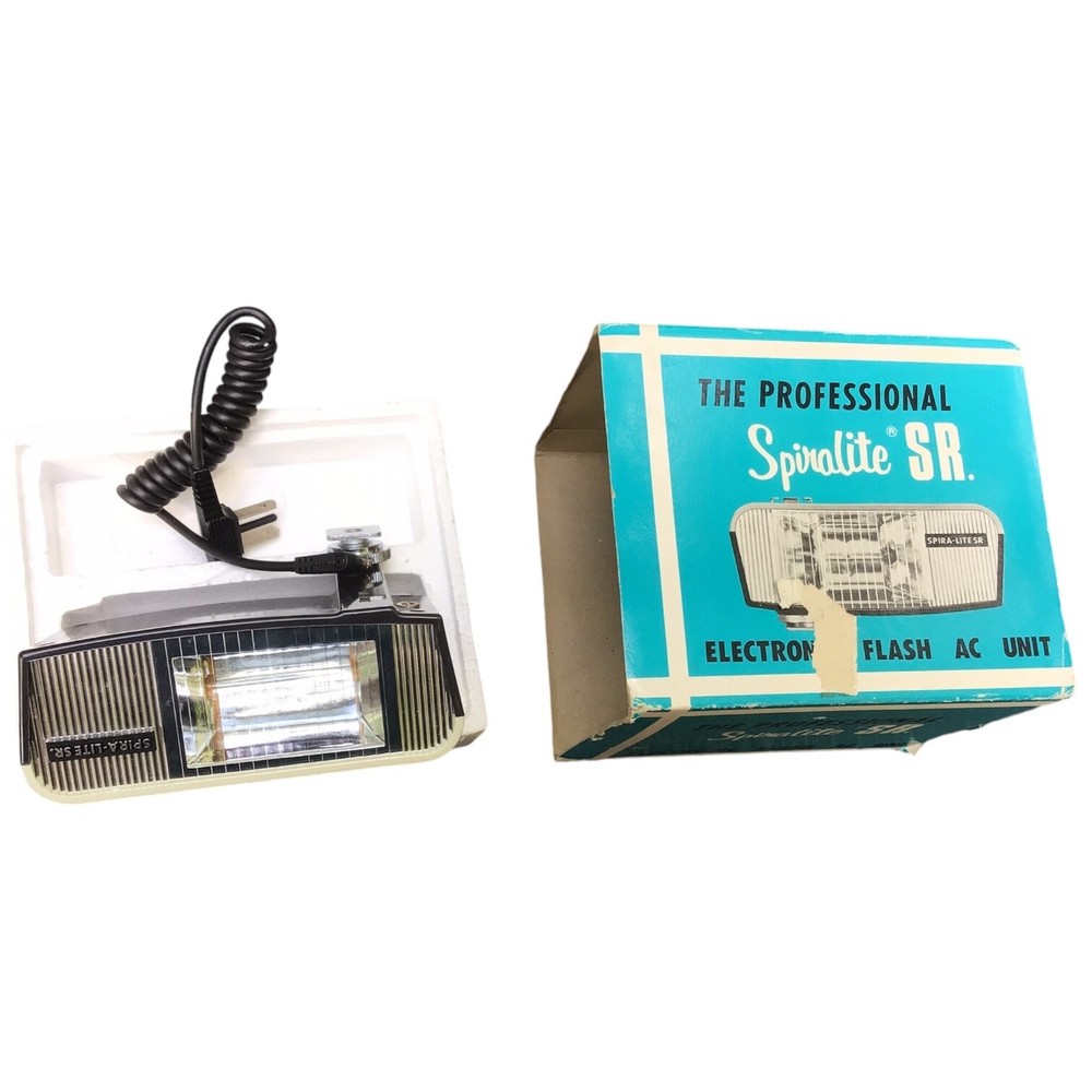 THE PROFESSIONAL Spiralite SR. ELECTRONIC FLASH AC UNIT
