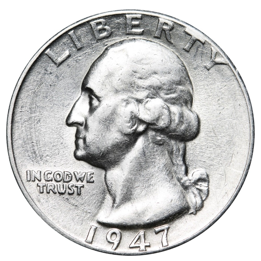 1947-D Washington Quarter Better Grade Complete Your Album! SILVER!