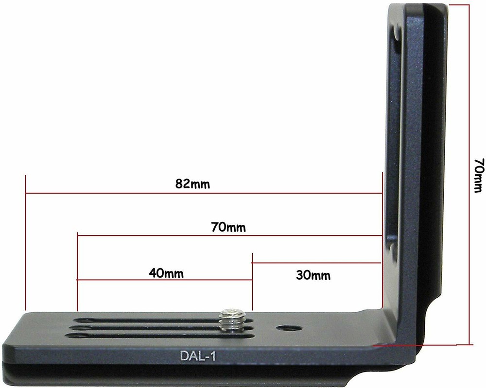 Desmond L Plate DAL-1 Quick Release Arca Compatible for Camera / Tripod Head