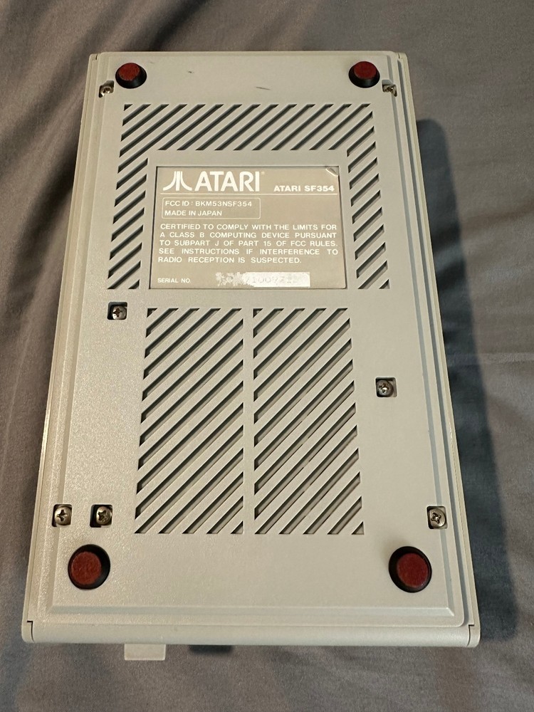 Atari SF354 External 3.5" Floppy Drive Atari ST Computers 520ST 1040ST
