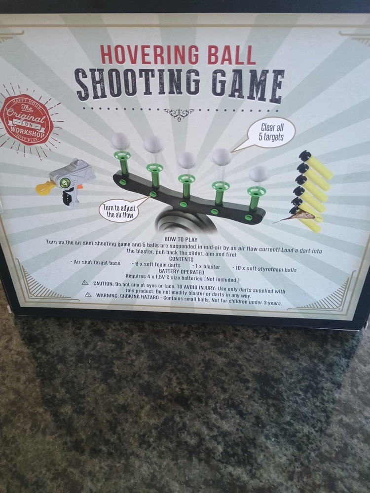 Hovering Ball Shooting Game New In Box