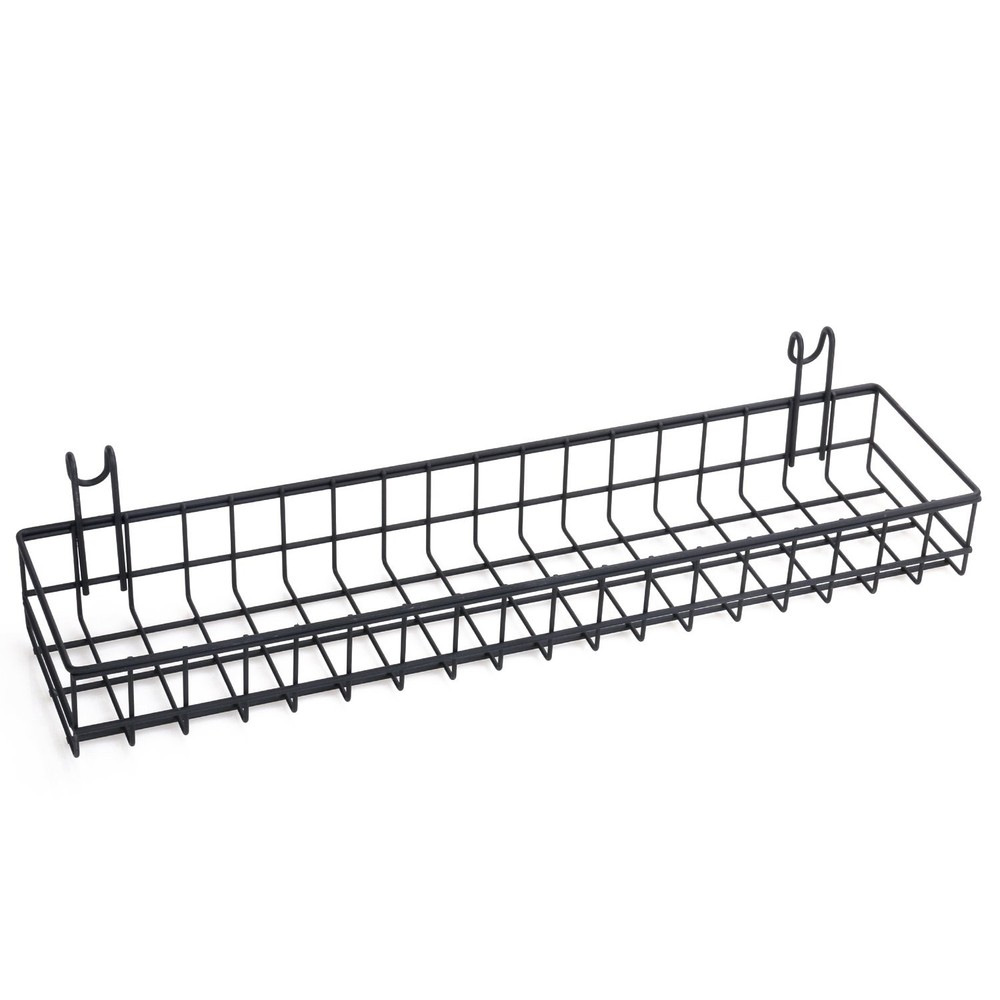 Hanging Basket for Wire Wall Grid Panel, Multi-Function Wall Storage and Disp...