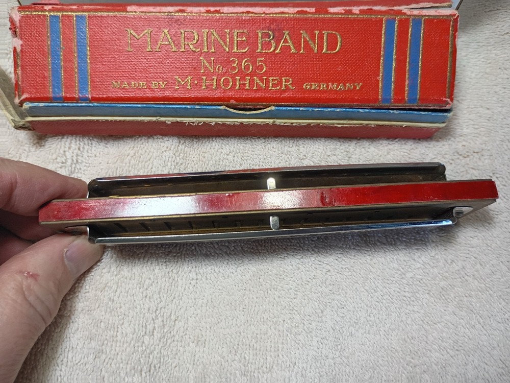 Hohner Marine Band #365 in box harmonica