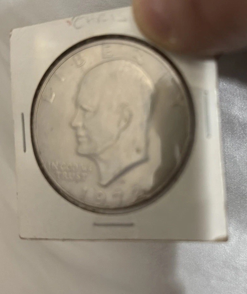 1972-D eisenhower dollar