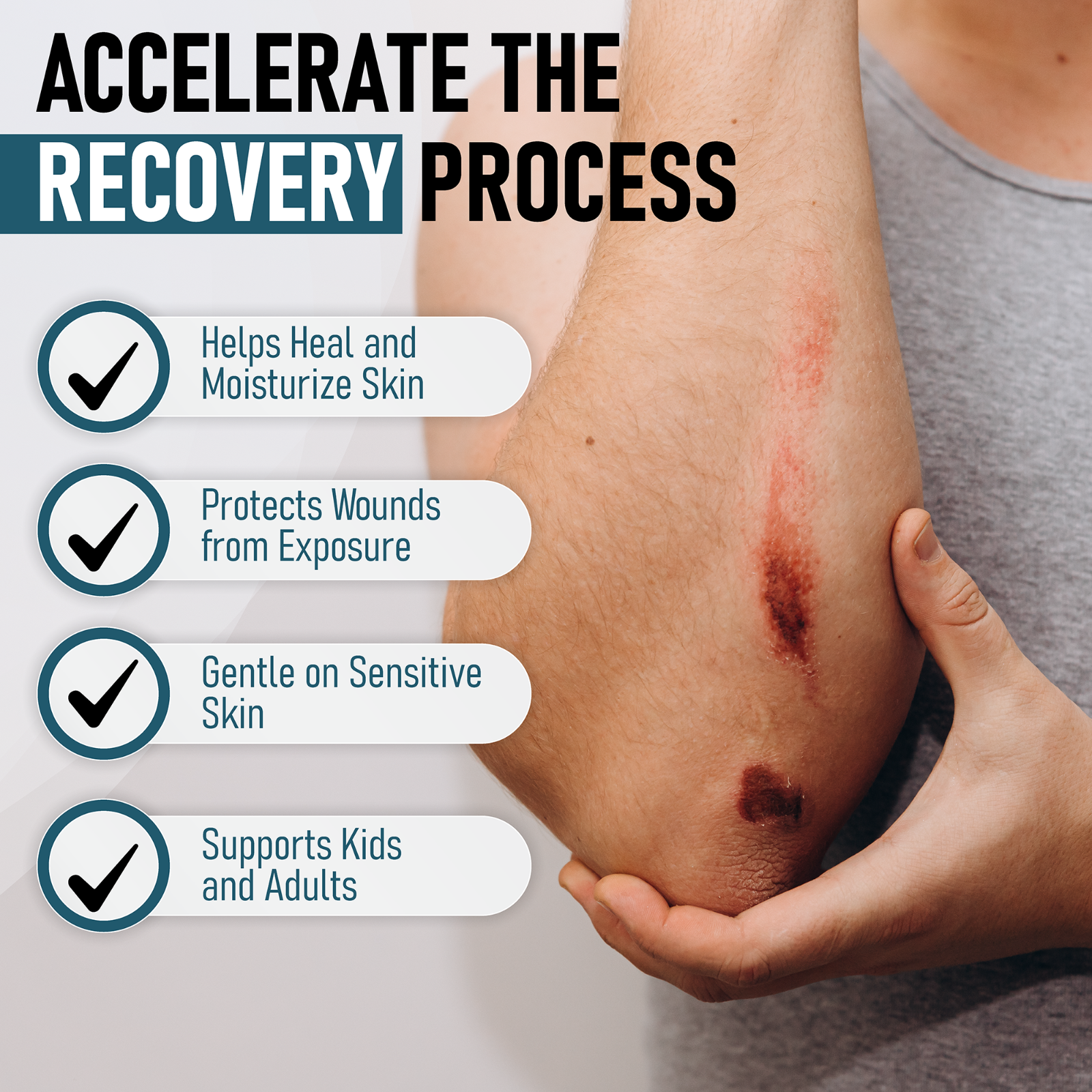 Epic Medical Supply Triple Antibiotic Ointment 1 oz Tube 4 Pack