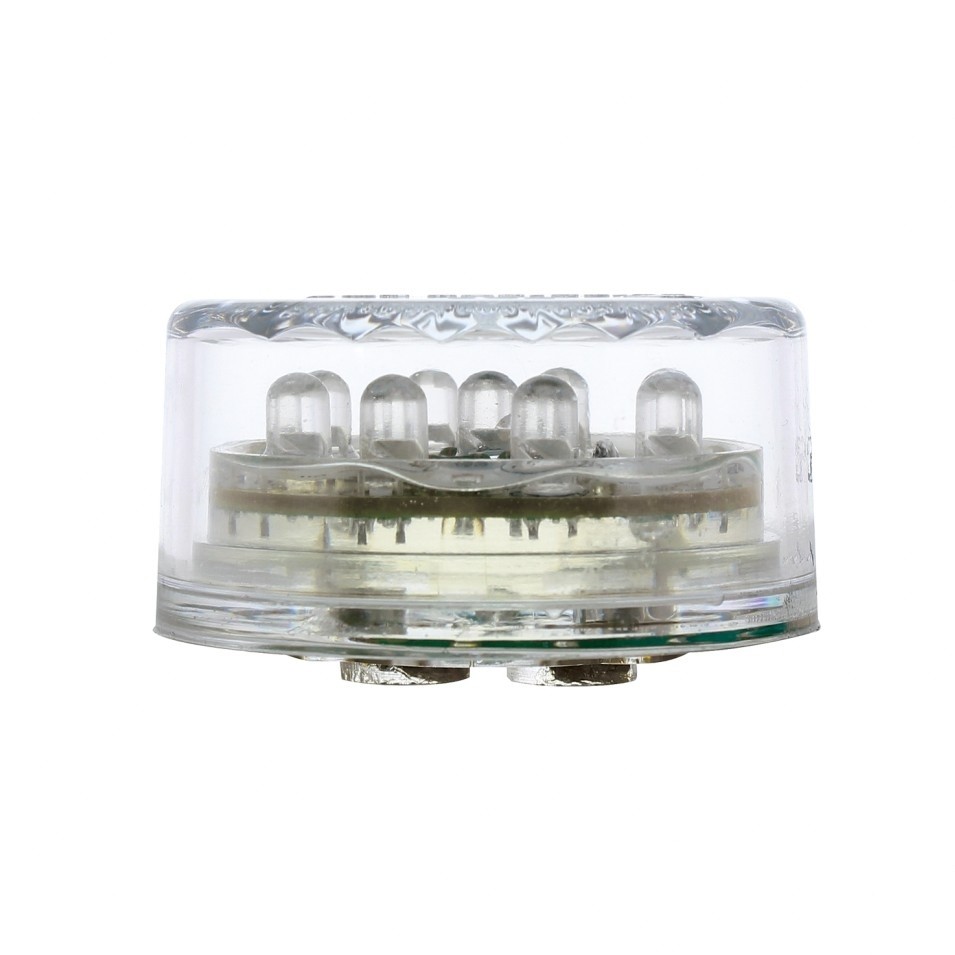 9 LED 2" Clearance/Marker Light - Red LED/Clear Lens