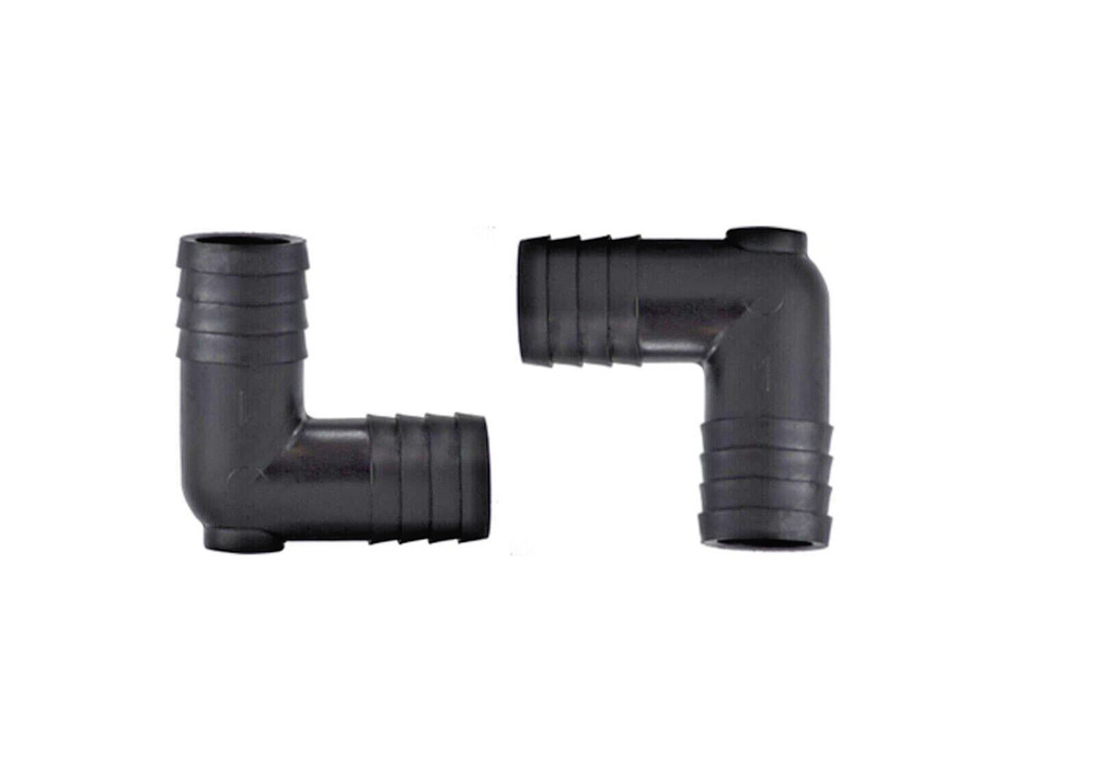 Soda System, Beer System, Part, Multiplex, Lancer, 2 Elbows 1/2" Barb, Plastic