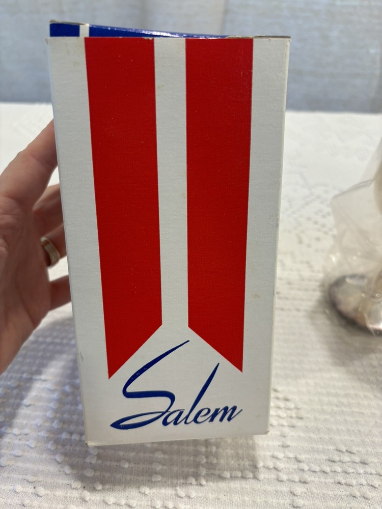 Vintage Salem Silversmiths 7” Silverplate Goblet