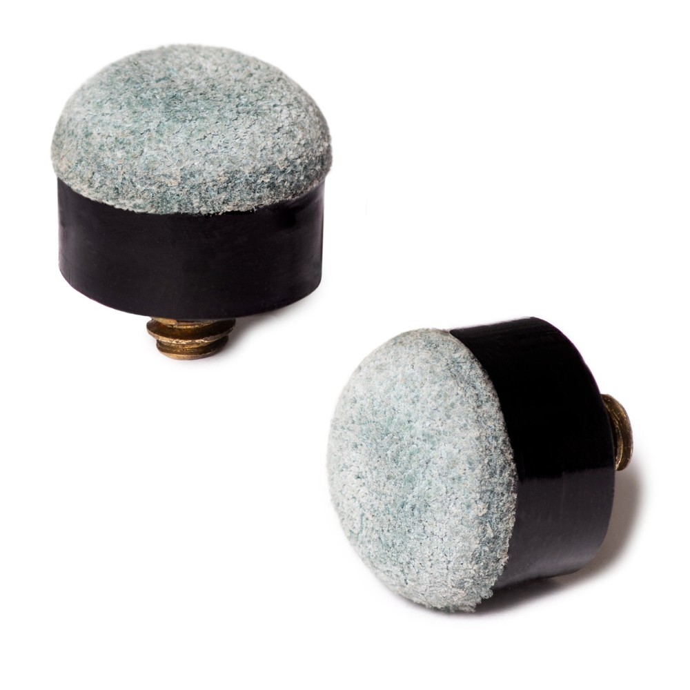 OKKO Billiard Pool Cue Ferrules & Screw-On Tips Soft, 20 sets