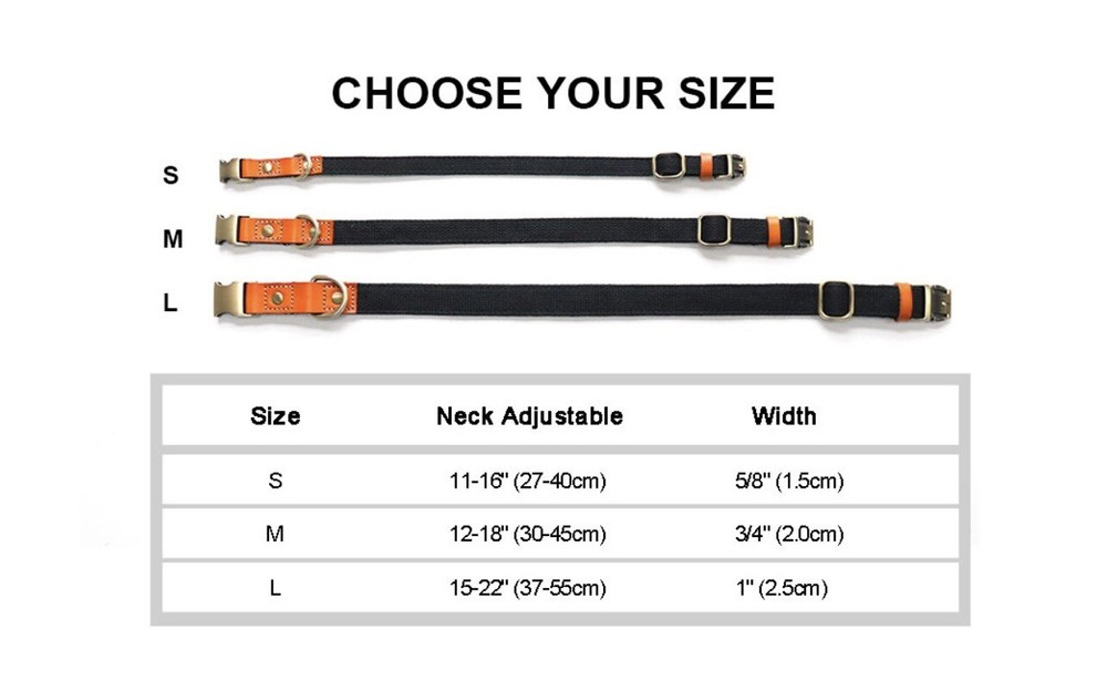 NWOT … DIDOG Durable / Adjustable “Size: M” Dog Collar