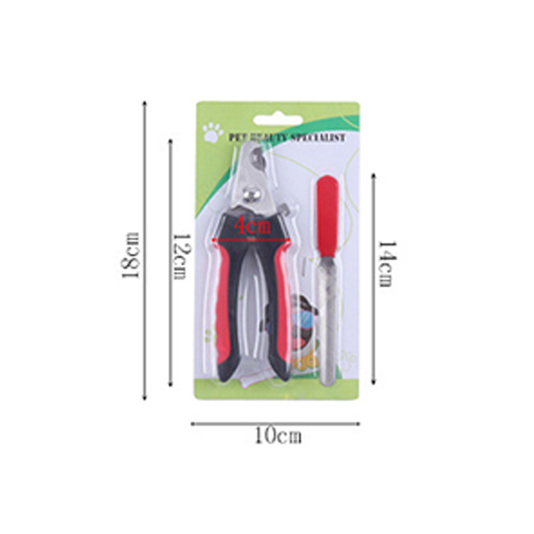 Heavy Duty Pet Dog Nail Clippers with Dog Nail File for Large Dogs Thick Nails