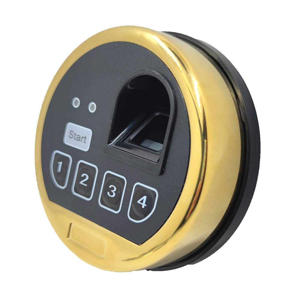Fingerprint Gun Safe Lock Left Swingbolt Lock Replace S&G Lock & 2 Keys