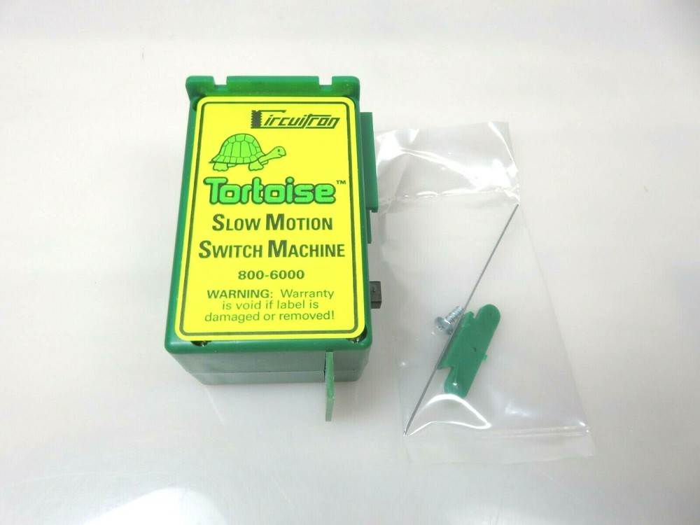 Circuitron #800-6000 Tortoise Switch Machine Slow Motion NIB