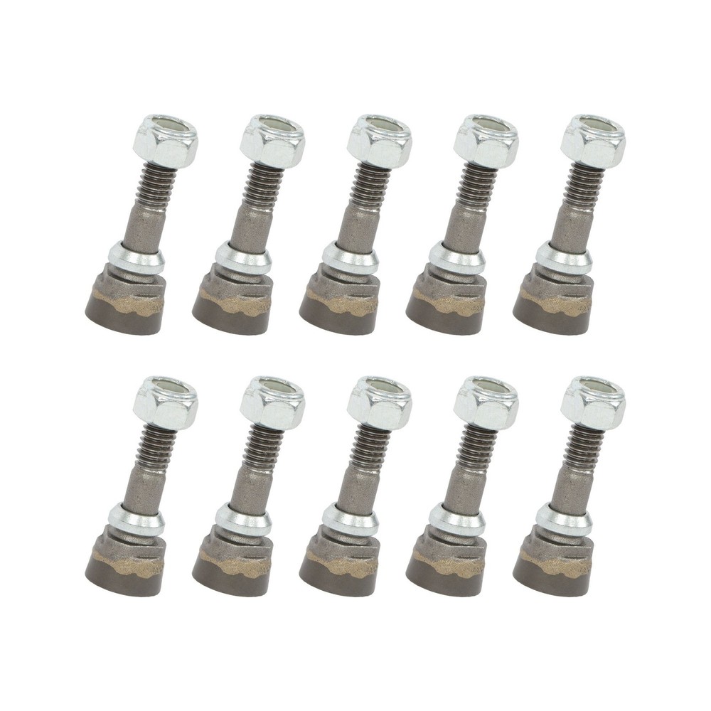 10 Pcs Replace For Stump Removal Stump Grinder Teeth Compatible 500 11/16"