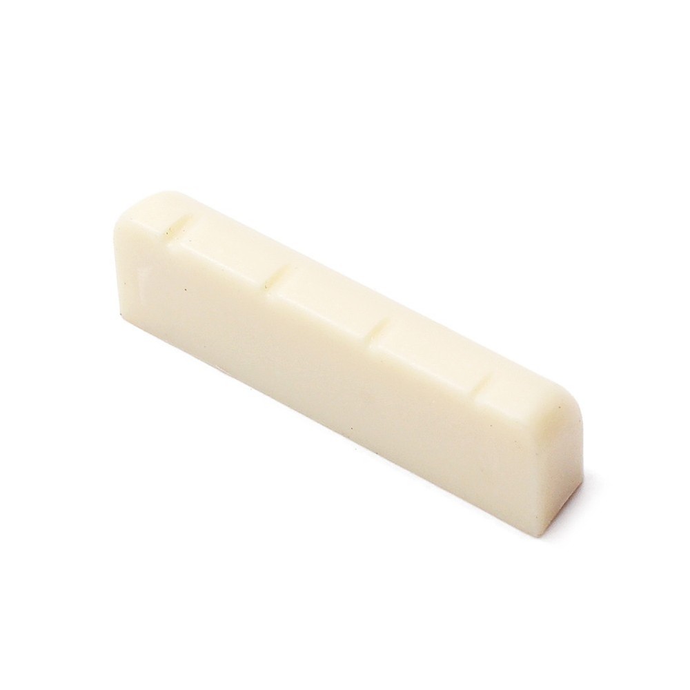 Ivory Plastic Bridge Nut Parts Replacement for 4 String Banjo