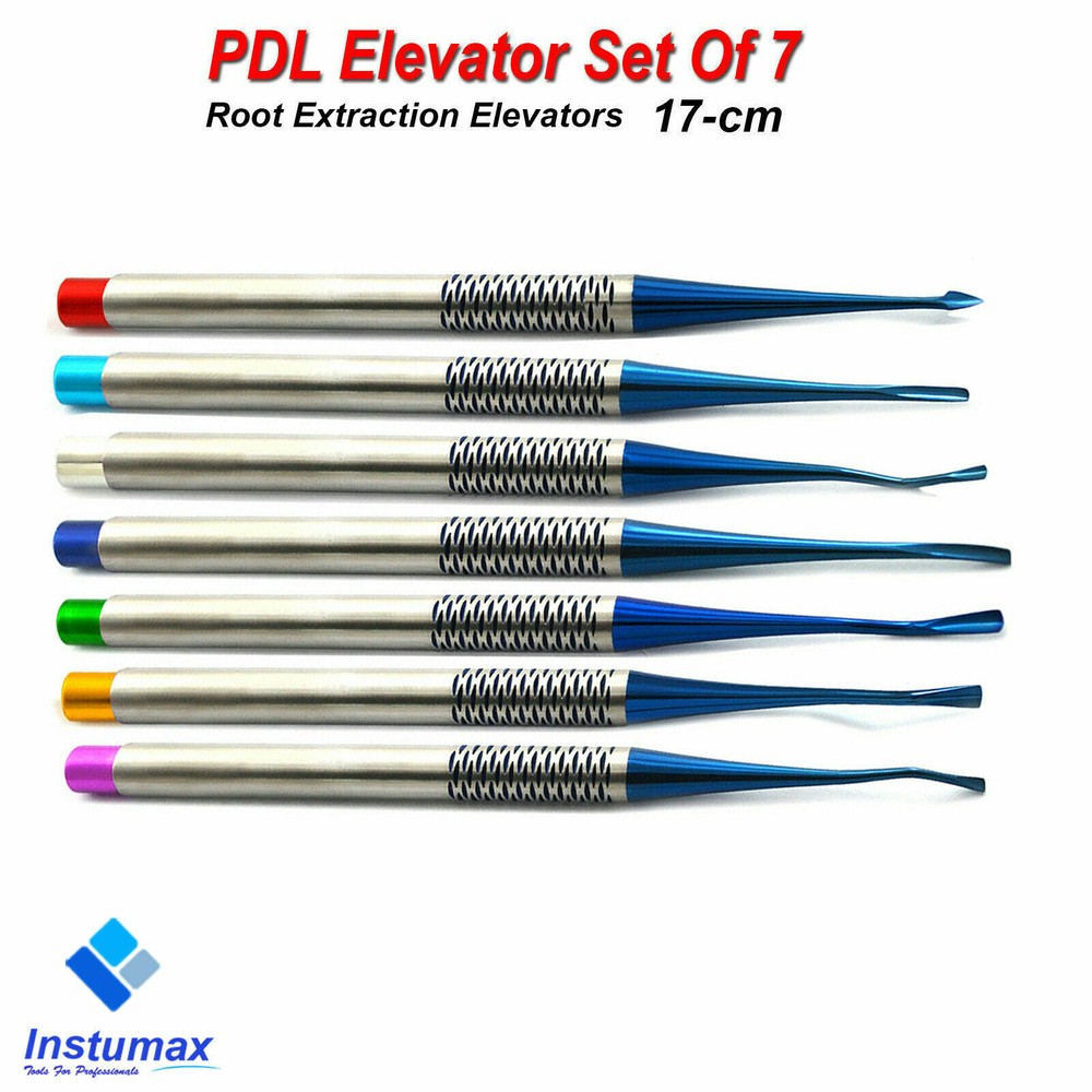 Dental Luxating Elevators PDL Periotome Luxation Root Extracting Extraction Kit