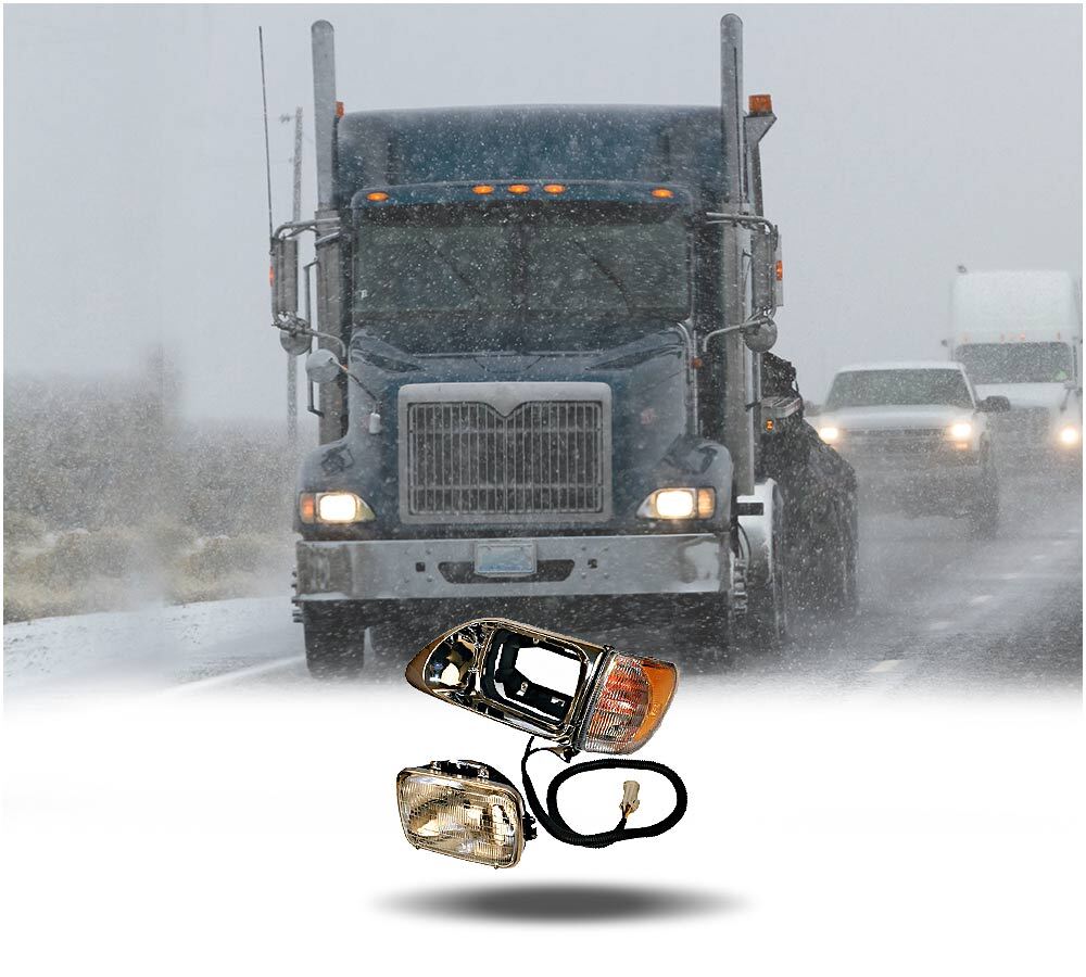 Headlight Assembly Fits International 9200 Series (1993-2014), Driver - Left ...