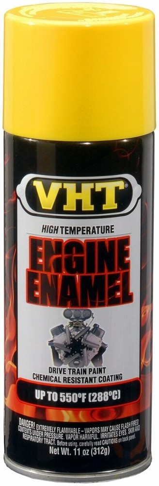 VHT SP128 Engine Enamel Gloss Yellow Can - 11 oz.