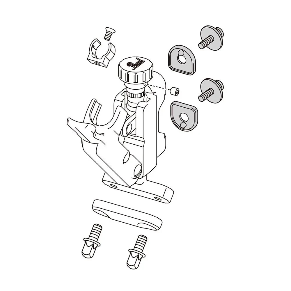 PEARL Release Side Assy. Complete Strainer Switch Click-Lock w/ Tracking Number