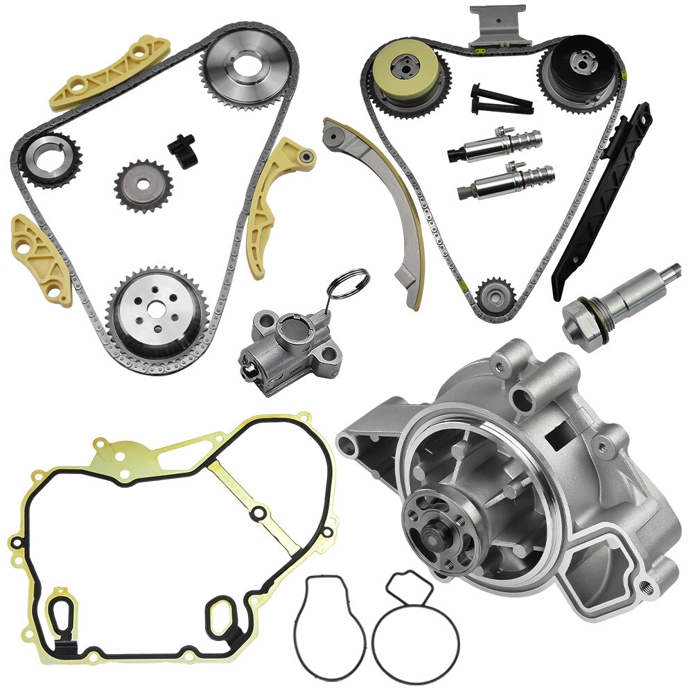 Timing Chain Kit Water Pump VVT Gear for 09-17 Chevy Equinox Buick GMC 2.4L 2.2L