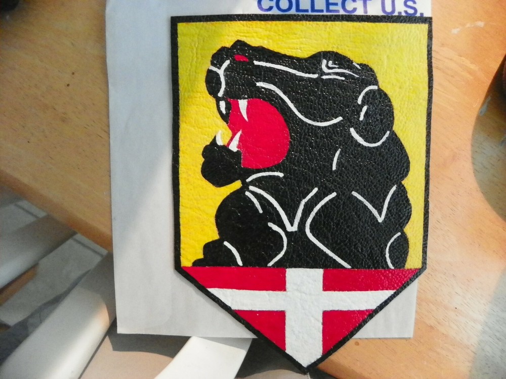 WWII LUFTWAFFE FIGHTER BLACK PANTHER LEATHER FLIGHT JACKET PATCH