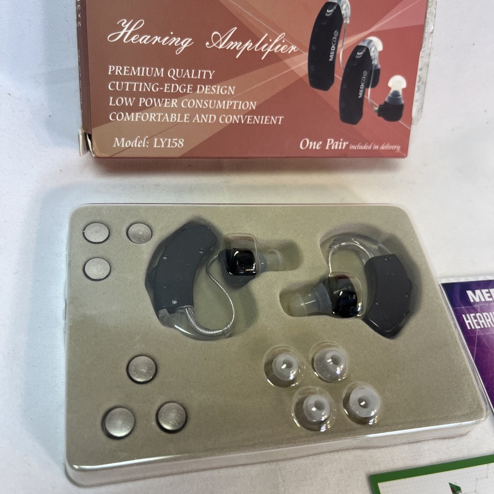 Medca Hearing Amplifier Model LY158 New Open Box