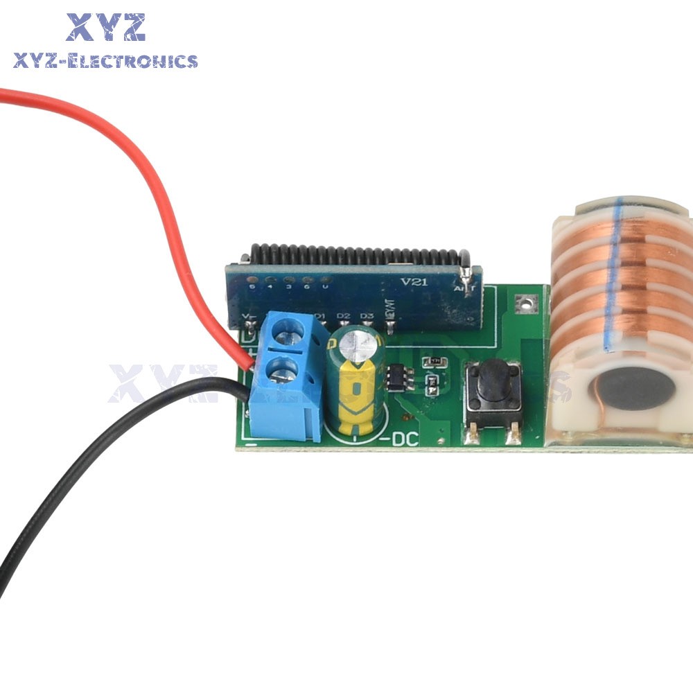 DC 3.7V High Voltage Module 50M Remote Control Arc Igniter Lighter Booster Coil