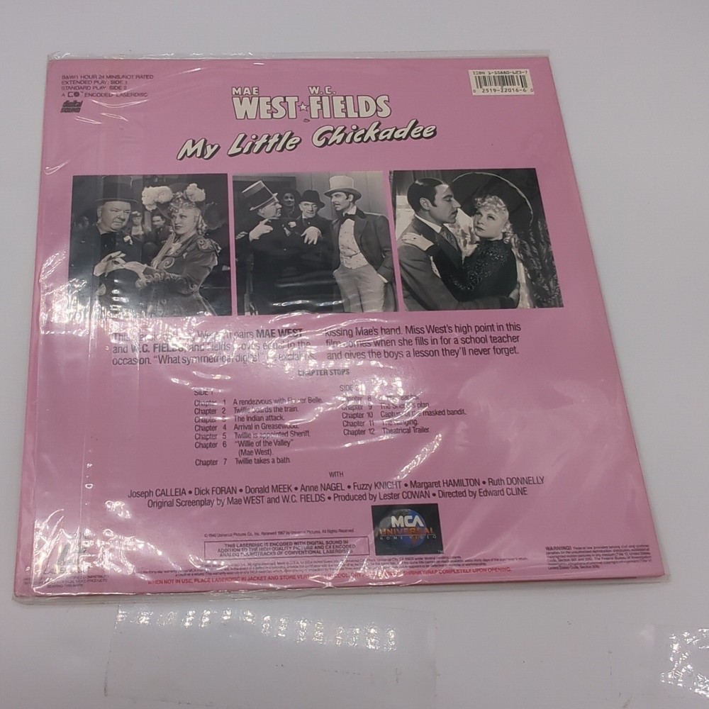 My Little Chickadee (Laserdisc CLV/CAV)