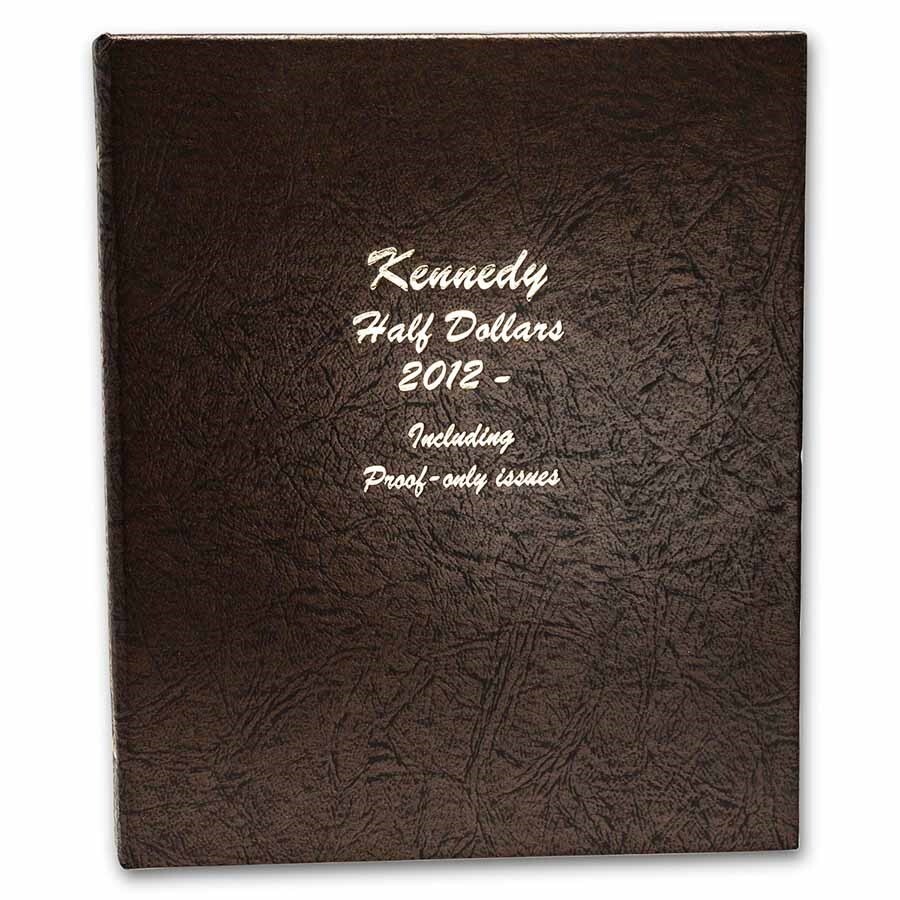 Dansco Coin Album For US Kennedy Half Dollars w/ Proofs 2012-2026 New Model 8167