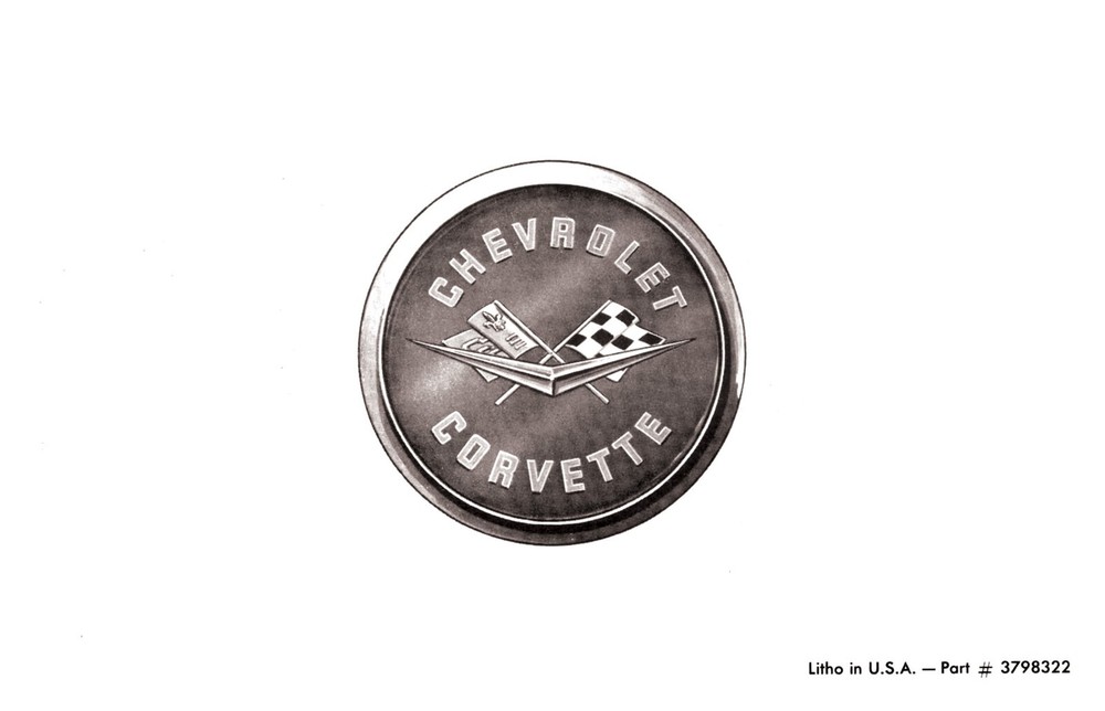 1962 Chevrolet Corvette Owner's Manual