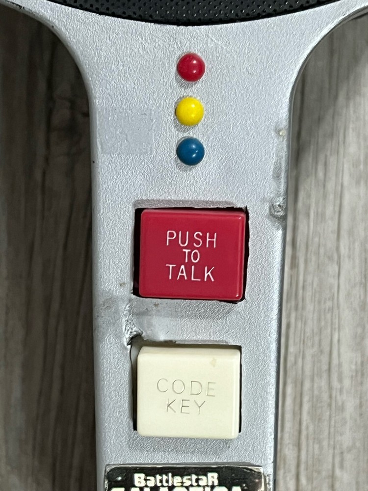 1979 VTG Battlestar Galactica Walki-Talki's - Untested