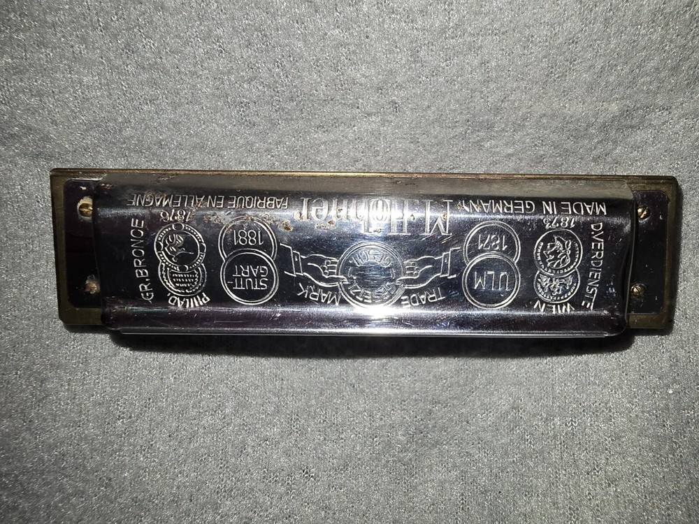 Harmonica Hohner Marine Band 1896 (customized)